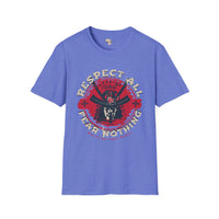 Respect all unisex softstyle tee