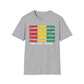 Guinean strip unisex softstyle tee