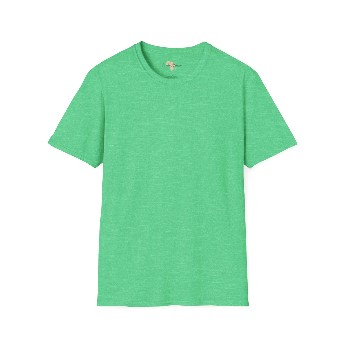 Blank unisex softstyle tee Funky African