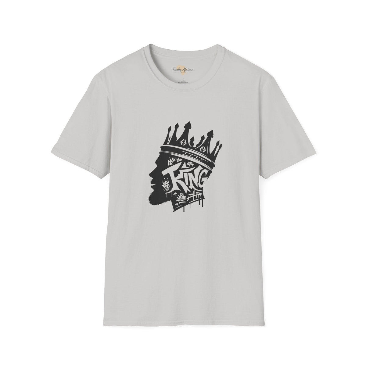 African King graffiti unisex softstyle tee Funky African