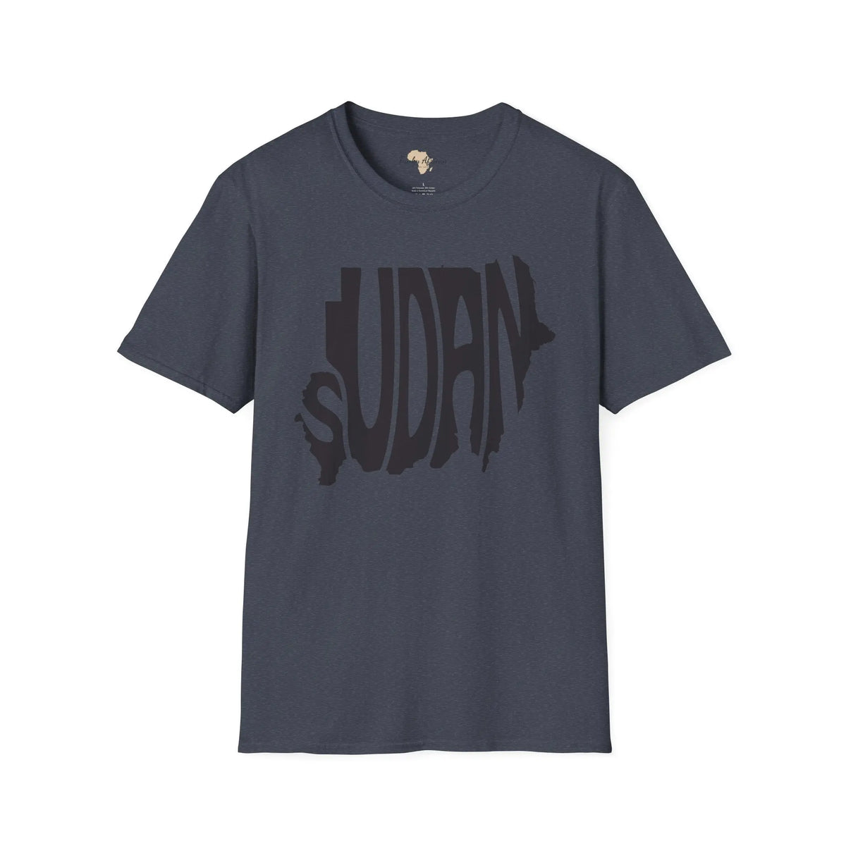 Sudan cut unisex softstyle tee Funky African