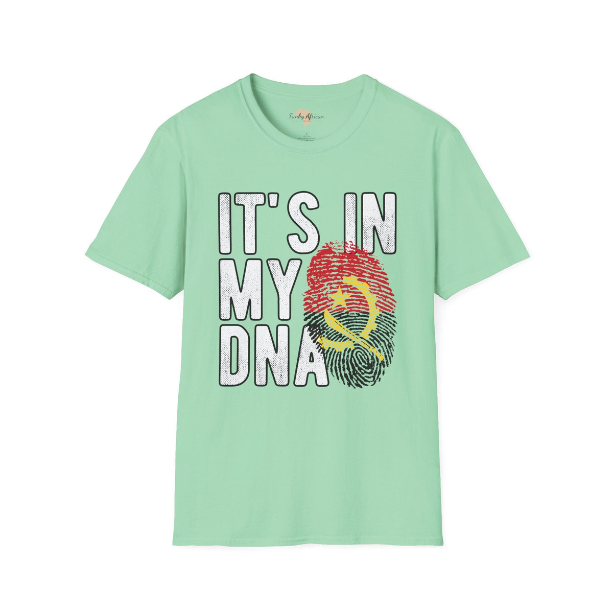 it's in my DNA unisex tee - Angola Funky African