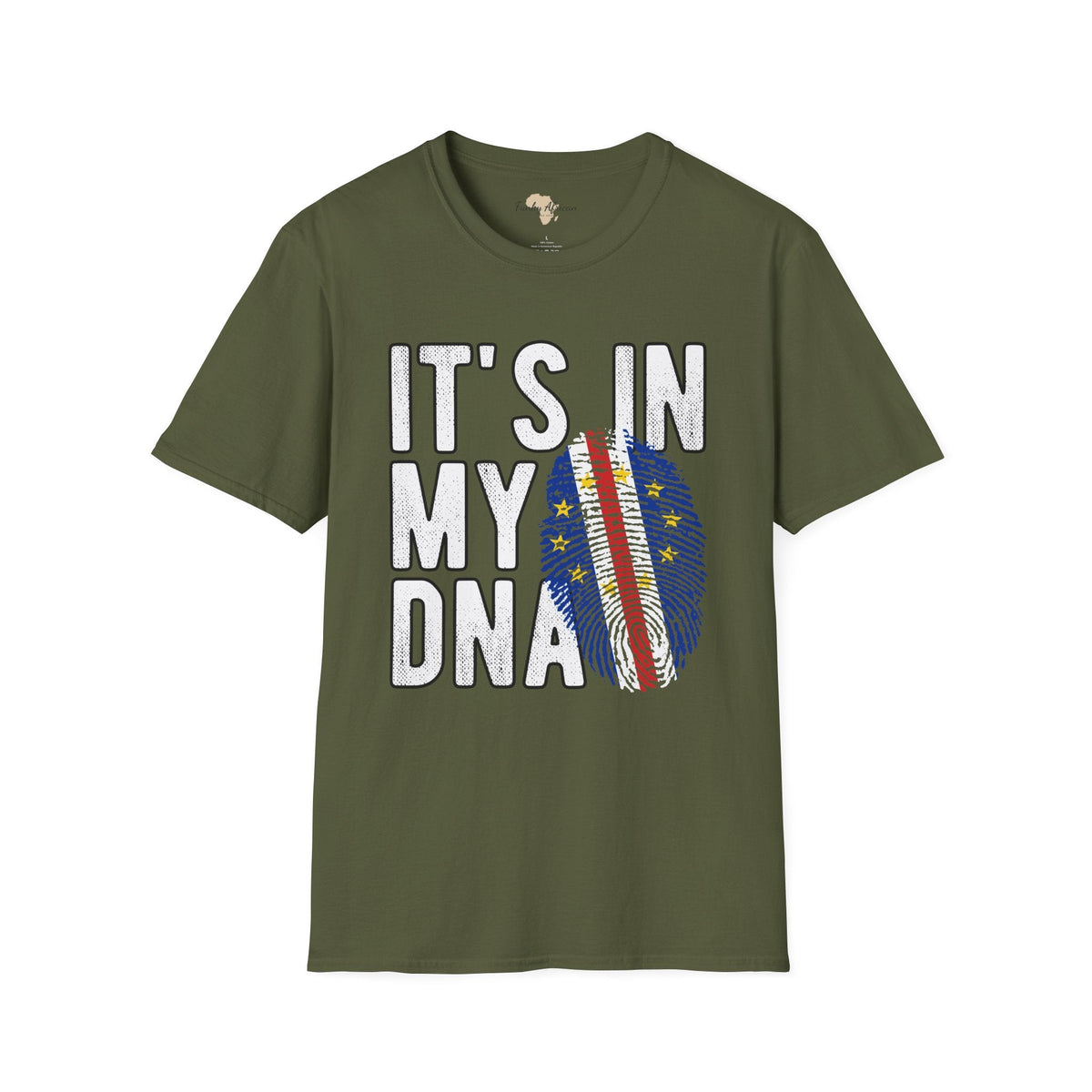 it's in my DNA unisex tee - Cabo Verde Funky African