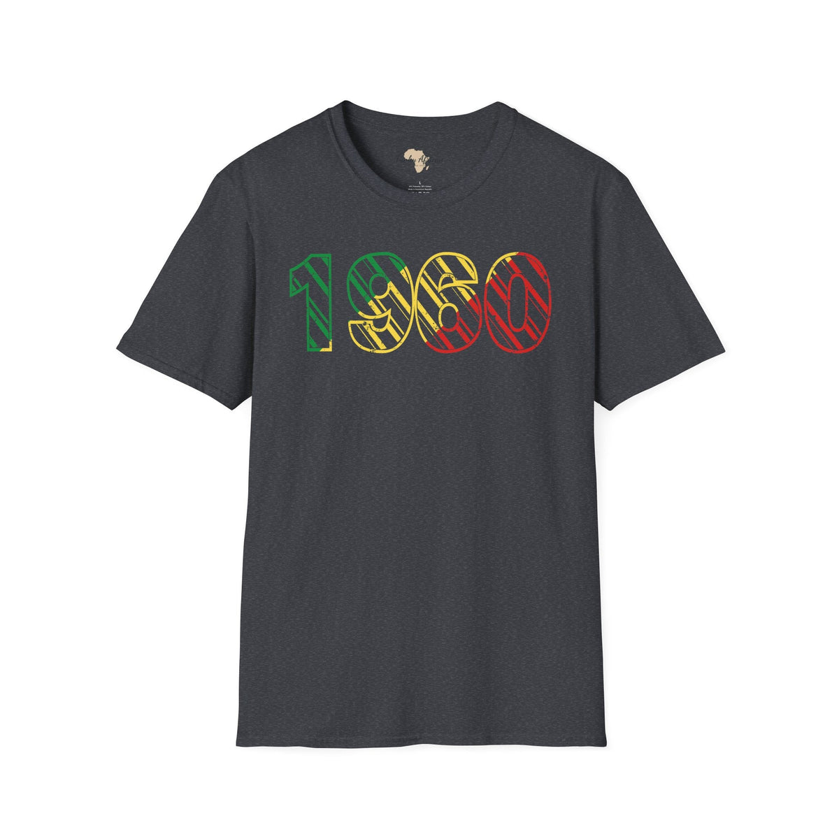 Republic of the Congo text unisex softstyle tee Funky African