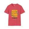 Nothing grows in a fake garden unisex tee