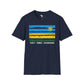 Rwanda strip unisex softstyle tee