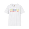 Ethiopia text unisex softstyle tee