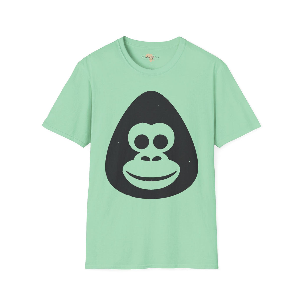 monkey graffiti unisex softstyle tee Funky African
