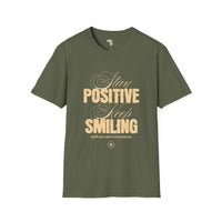 Stay positive unisex softstyle tee