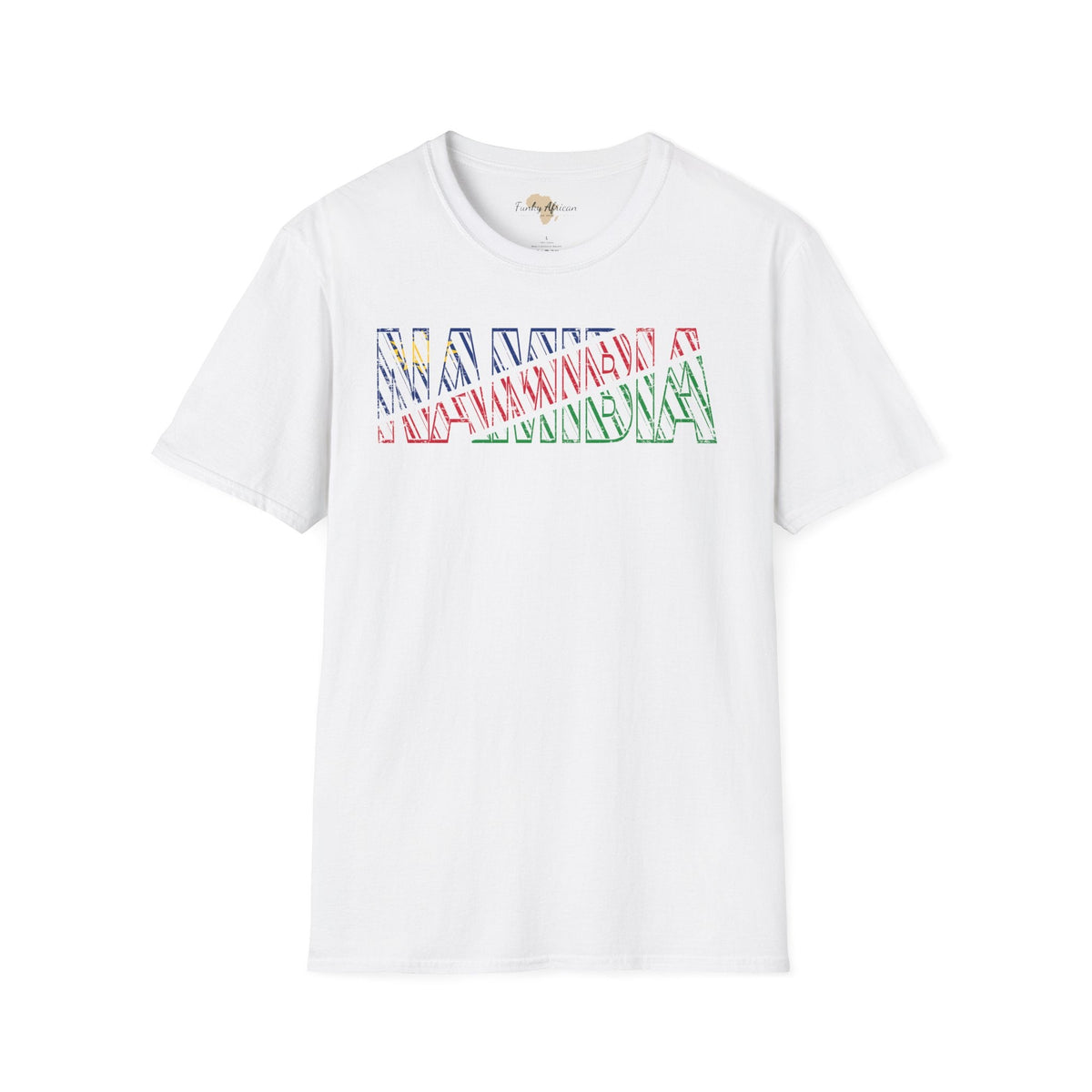 Namibia text unisex softstyle tee Funky African