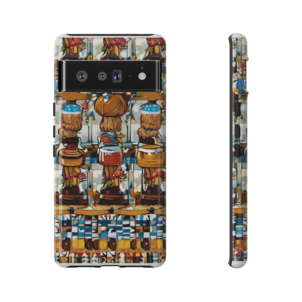 African Print Google Pixel Tough Cases Funky African