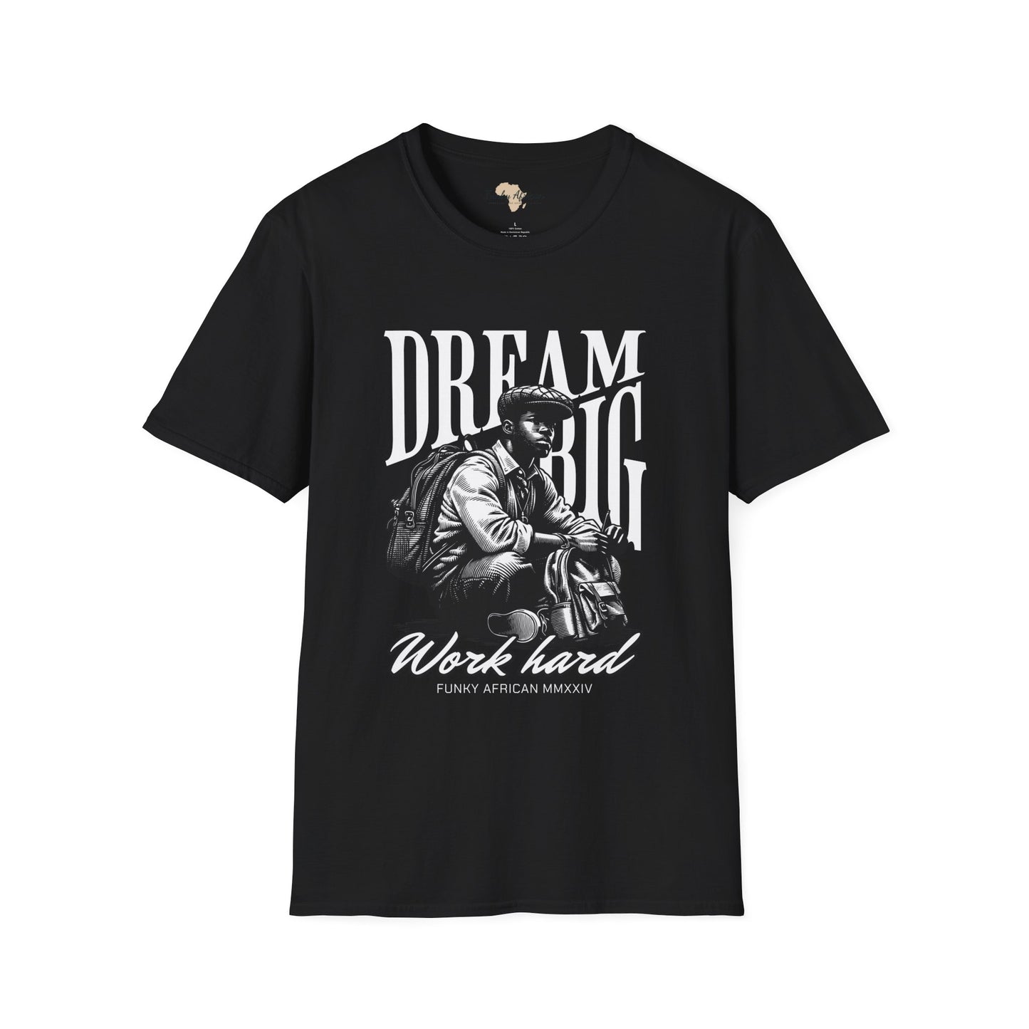 Dream big unisex softstyle tee
