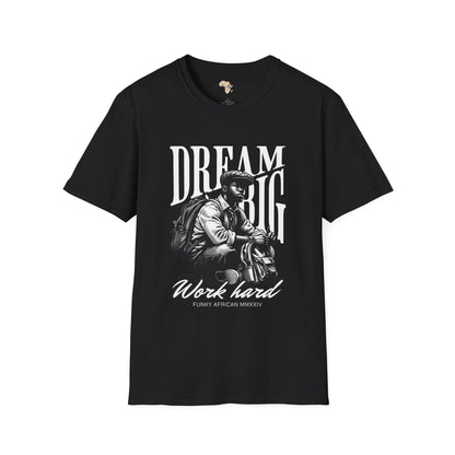 Dream big unisex softstyle tee