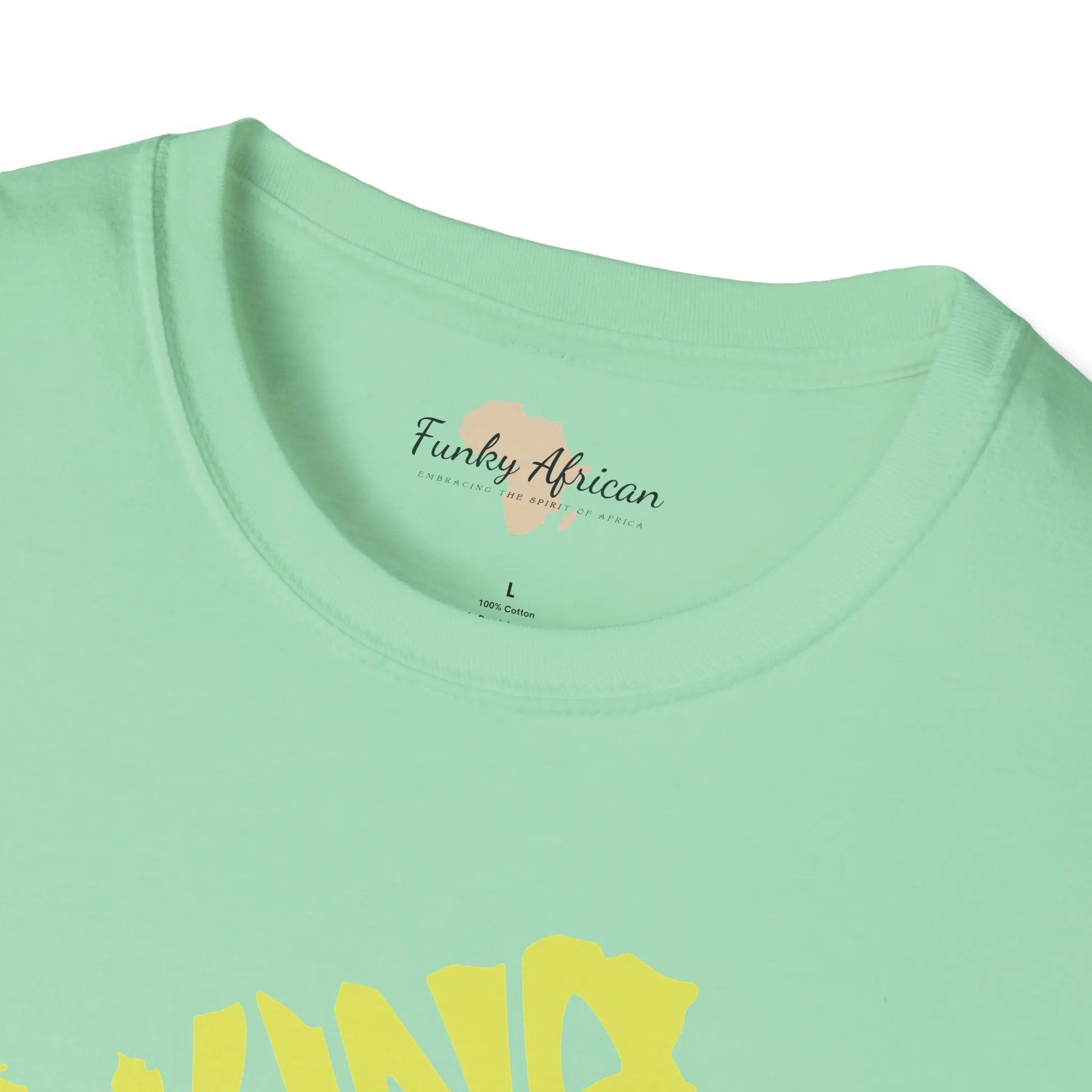 Burkina Faso cut unisex softstyle tee Funky African