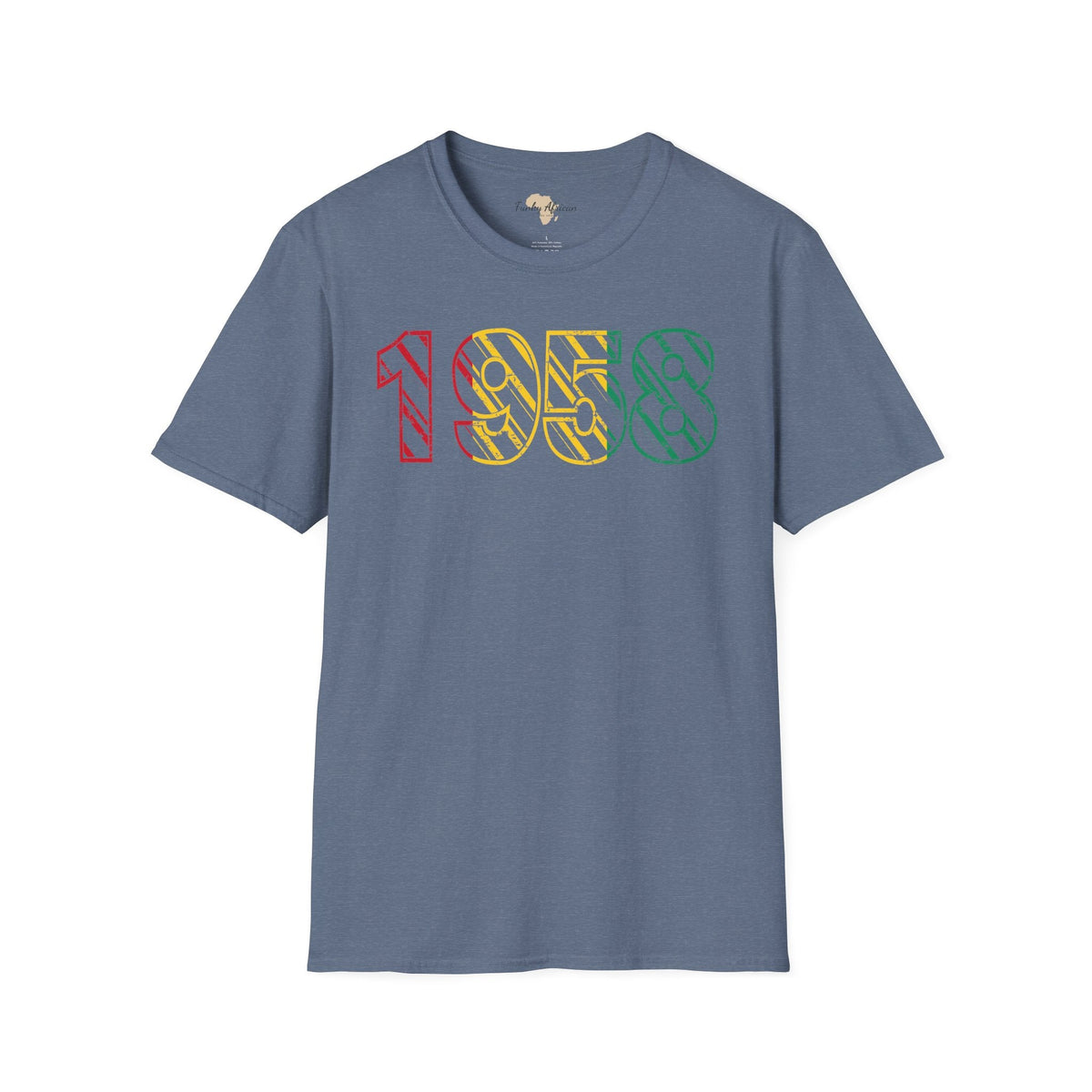Guinean year unisex softstyle tee Funky African