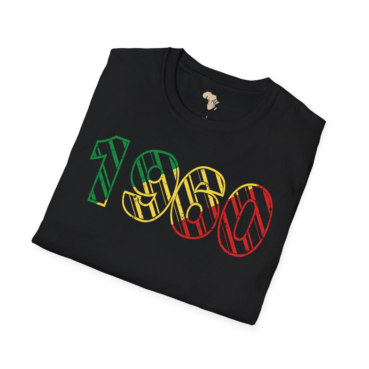 Republic of the Congo text unisex softstyle tee Funky African