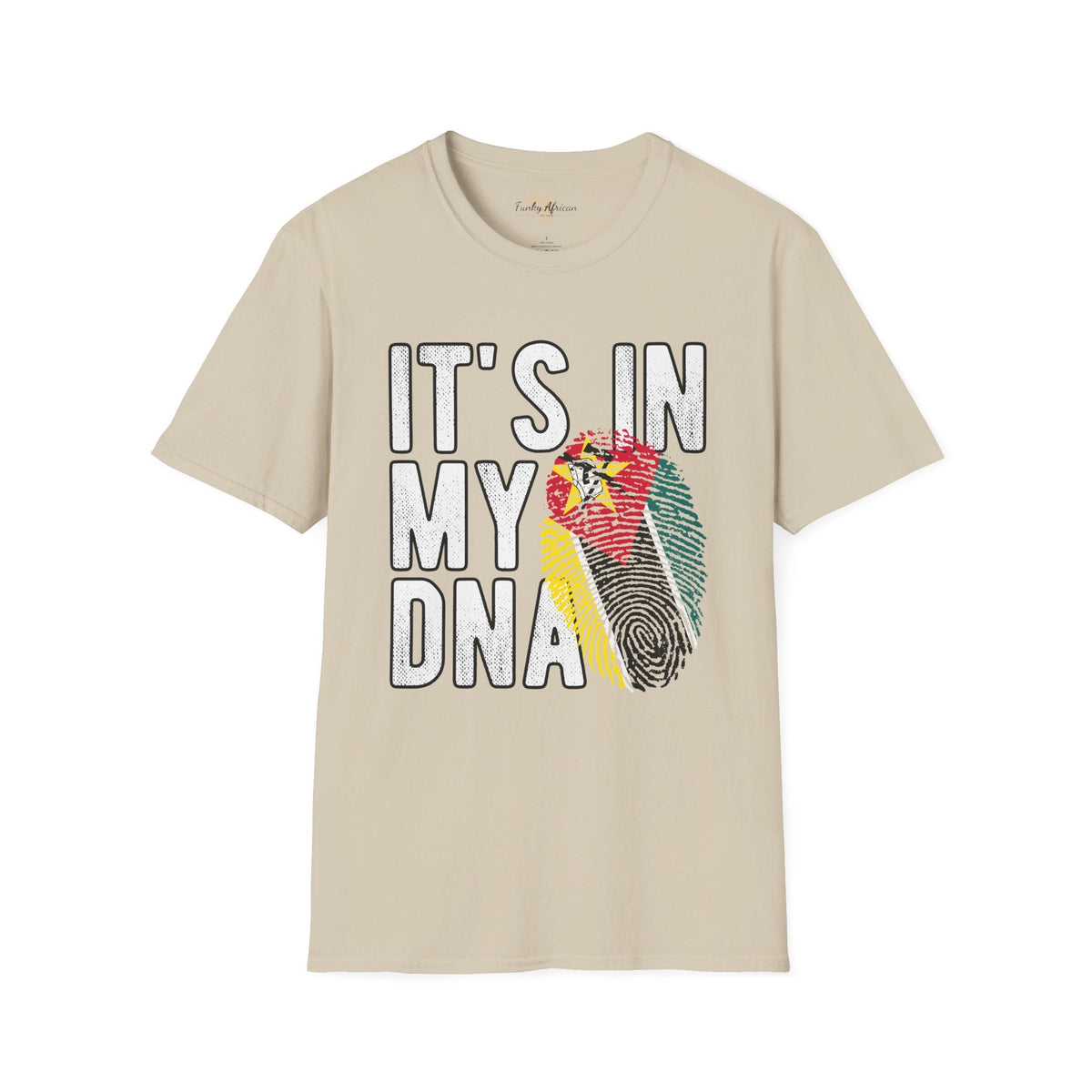 it's in my DNA unisex tee - Mozambique Funky African