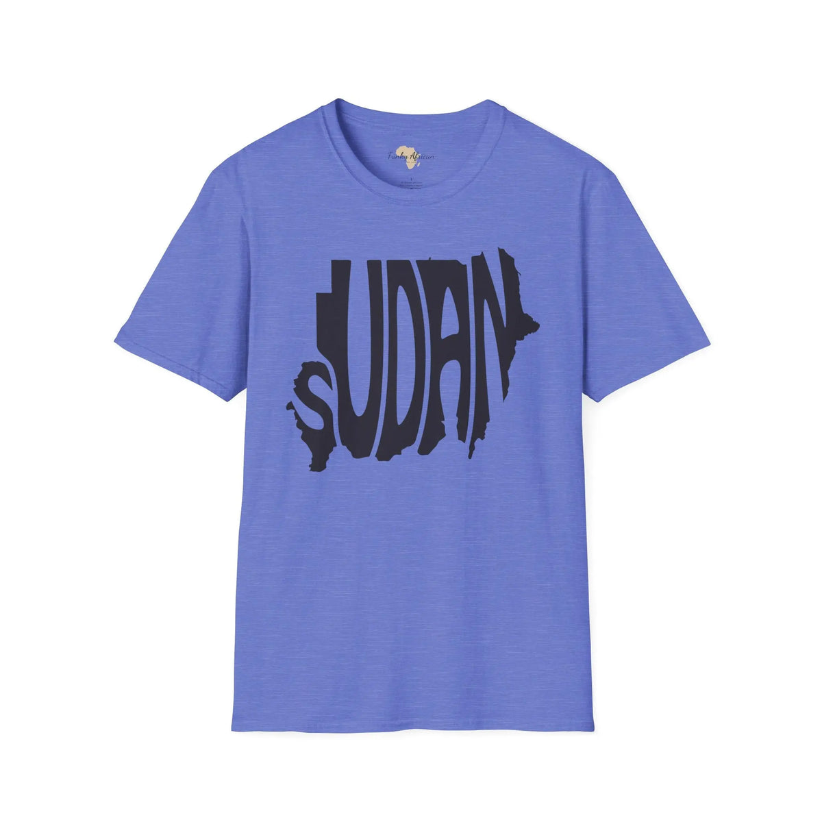 Sudan cut unisex softstyle tee Funky African