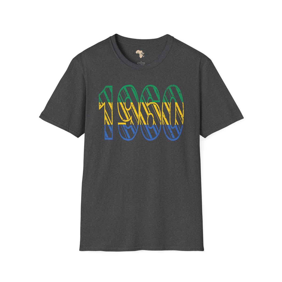 Gabon year unisex softstyle tee Funky African