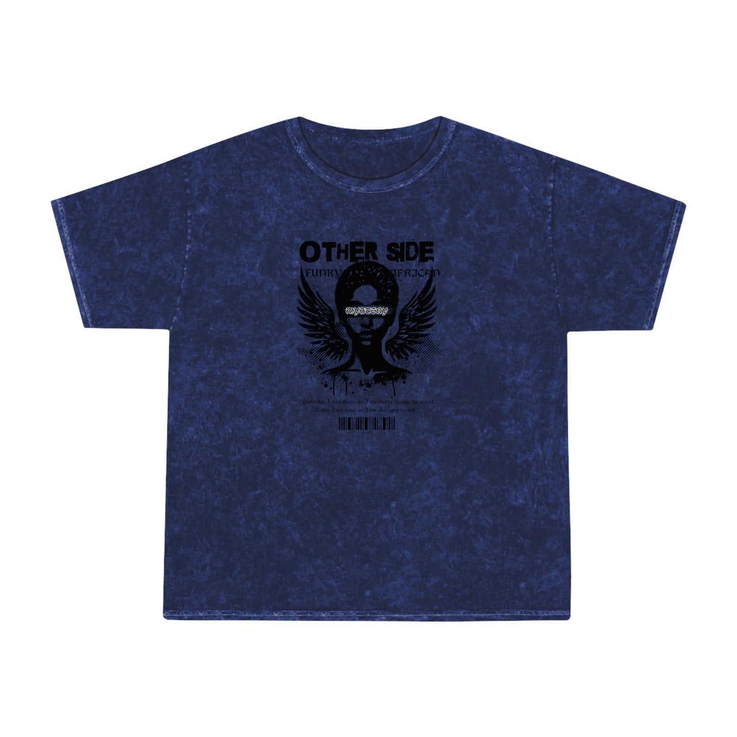 Other side unisex wash tee