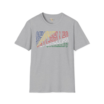 Seychelles text unisex softstyle tee