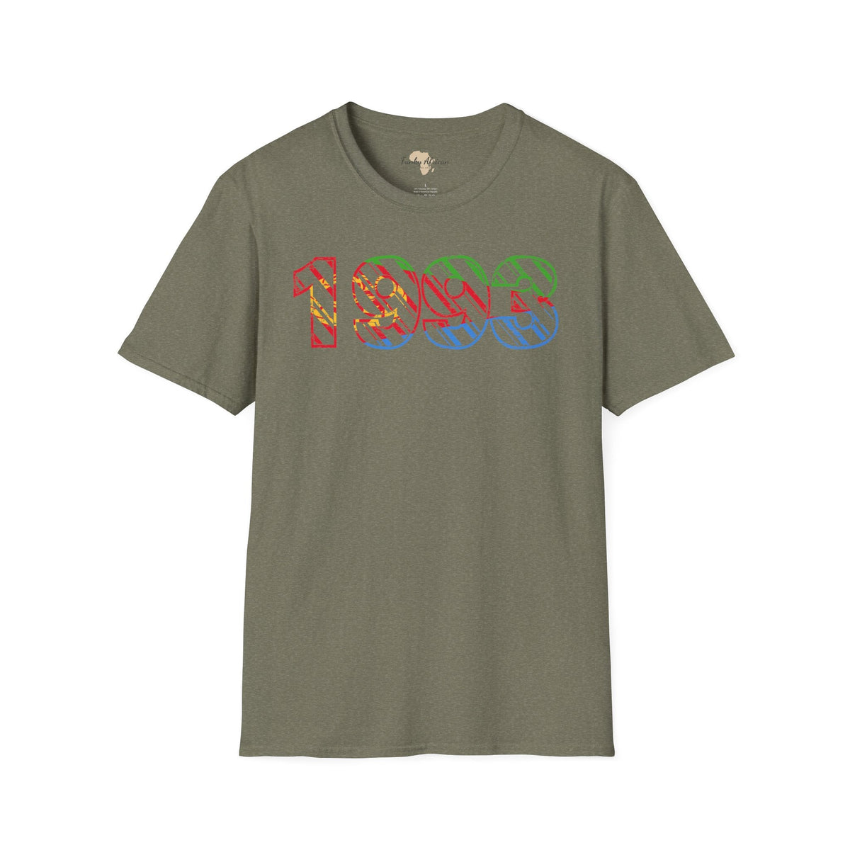 Eritrea year unisex softstyle tee Funky African