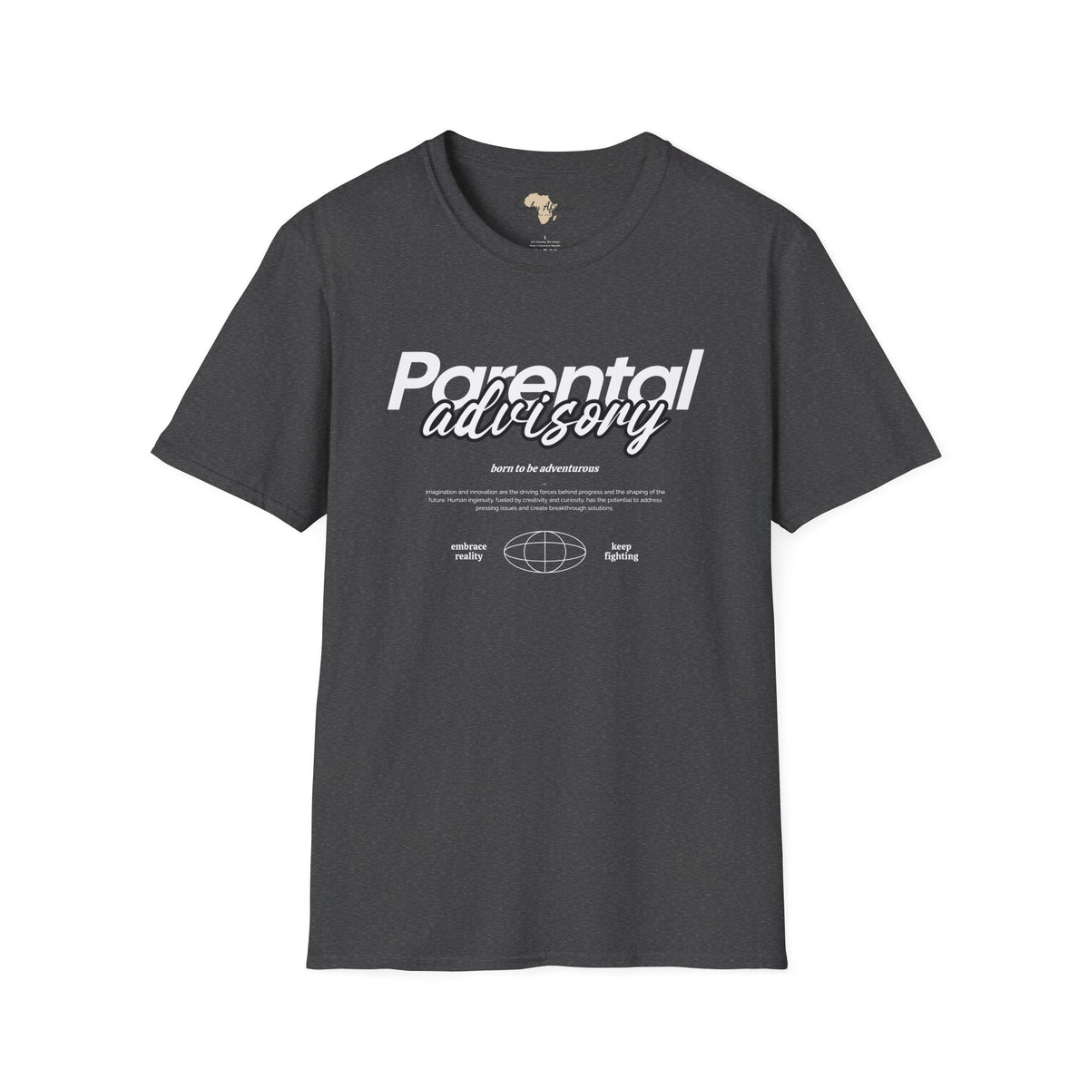 Parental Advisory unisex tee Funky African