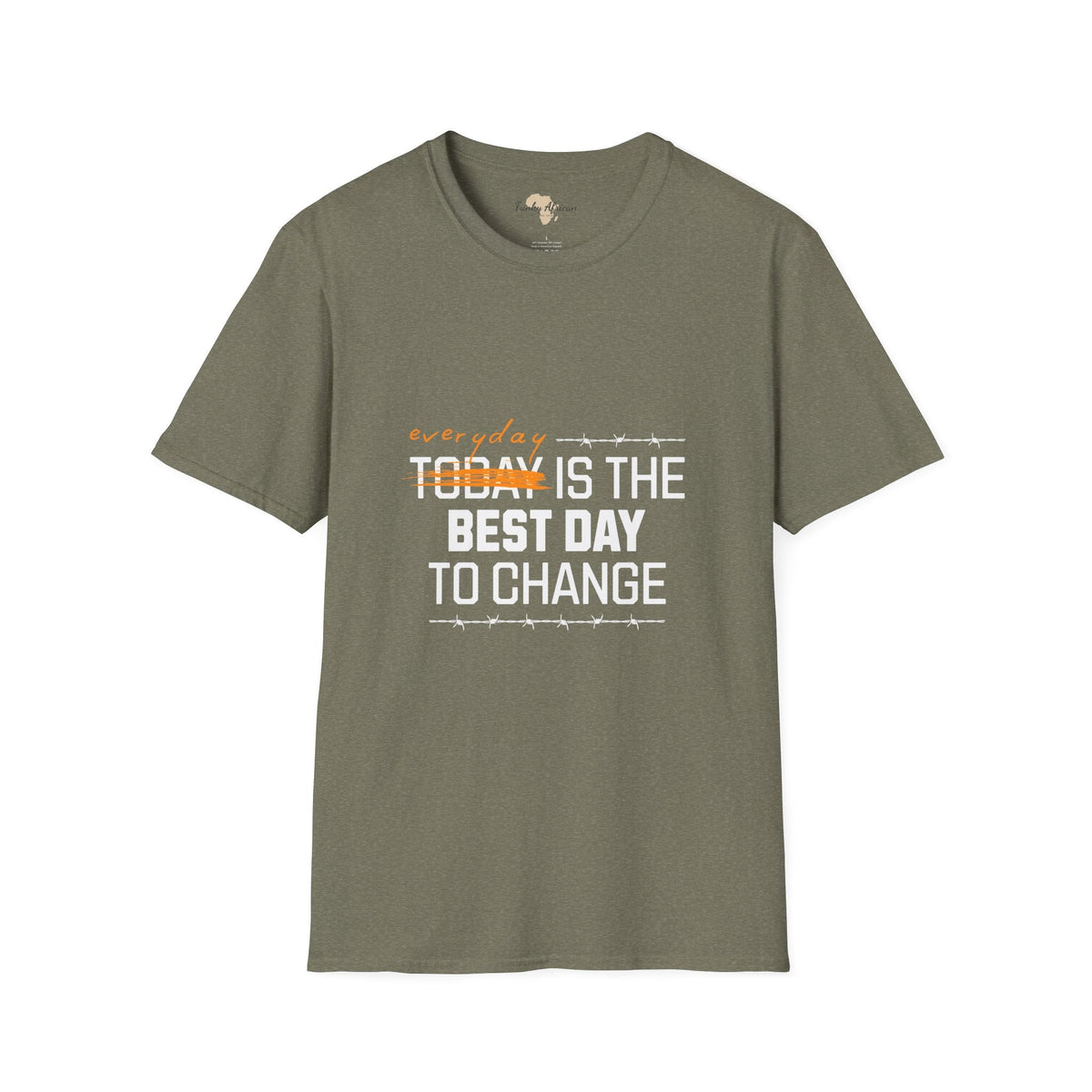 Best days unisex softstyle tee Funky African