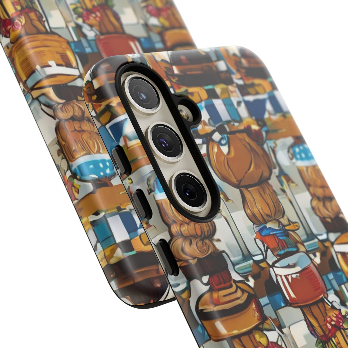 African Print Samsung Galaxy Tough Case Funky African