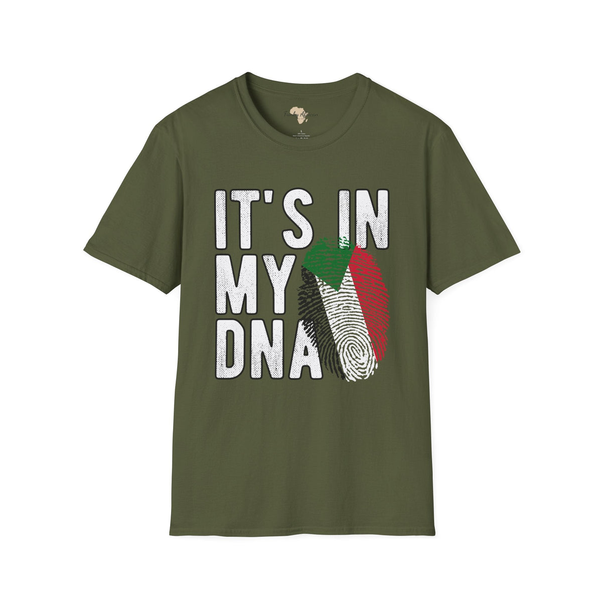 it's in my DNA unisex tee - Sudan Funky African