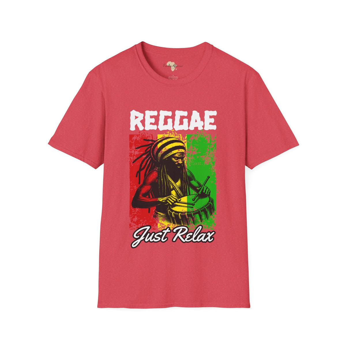 Reggae just relax unisex tee Funky African