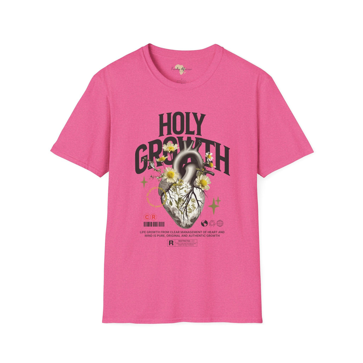 Holy growth unisex tee Funky African