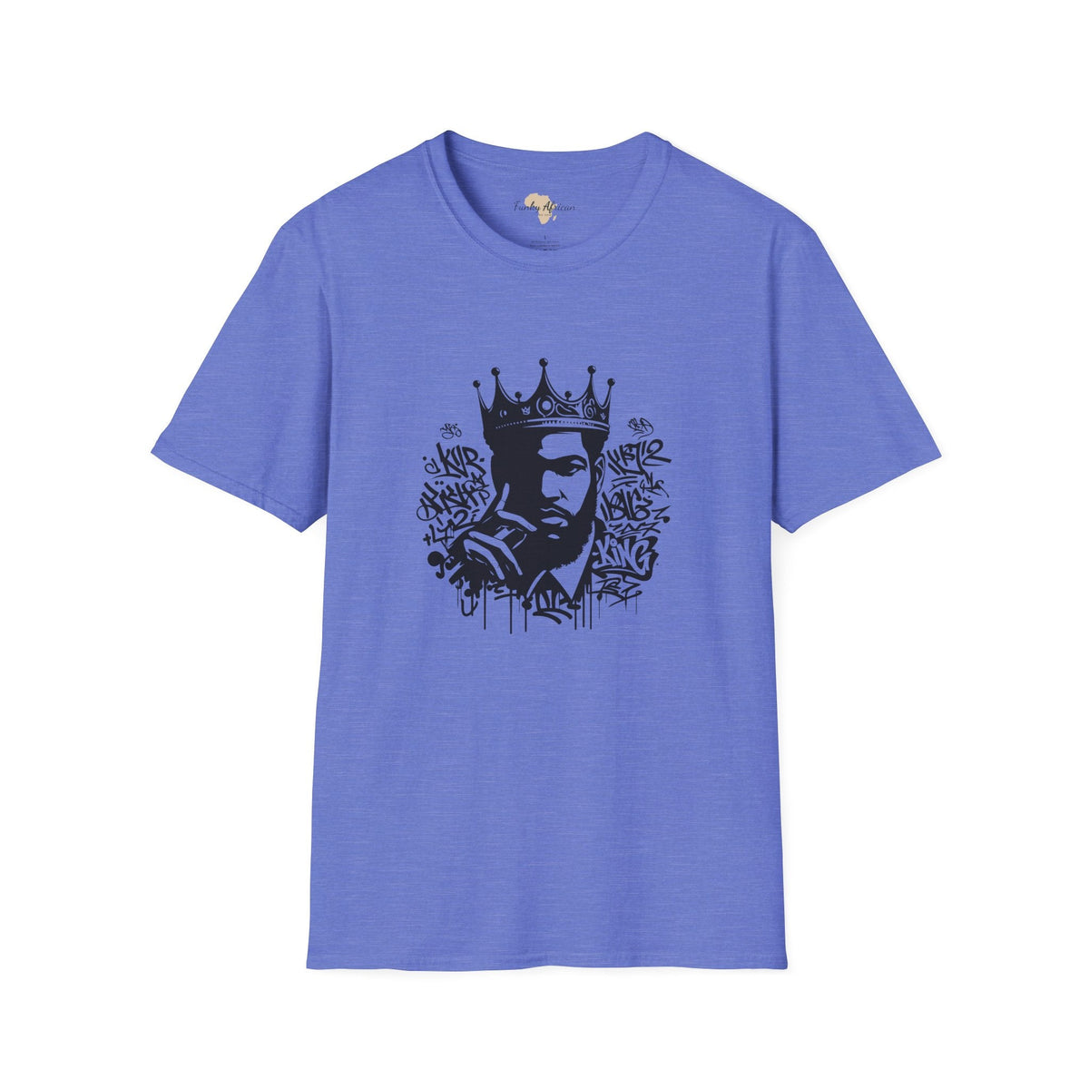 African King graffiti unisex softstyle tee Funky African