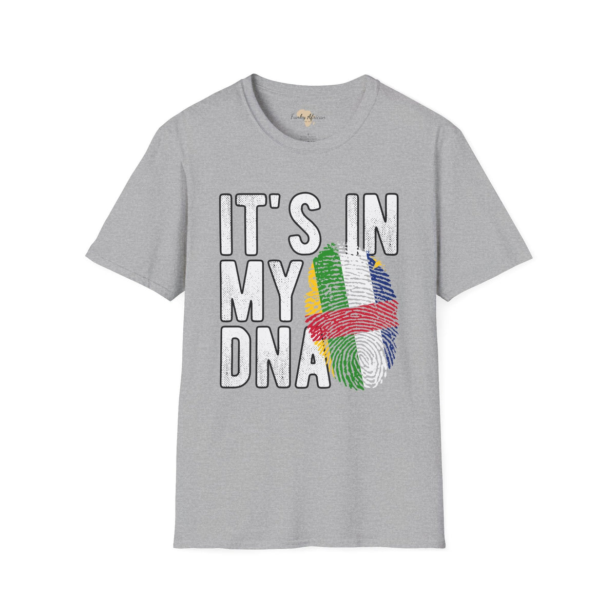 it's in my DNA unisex tee - Central African Republic Funky African