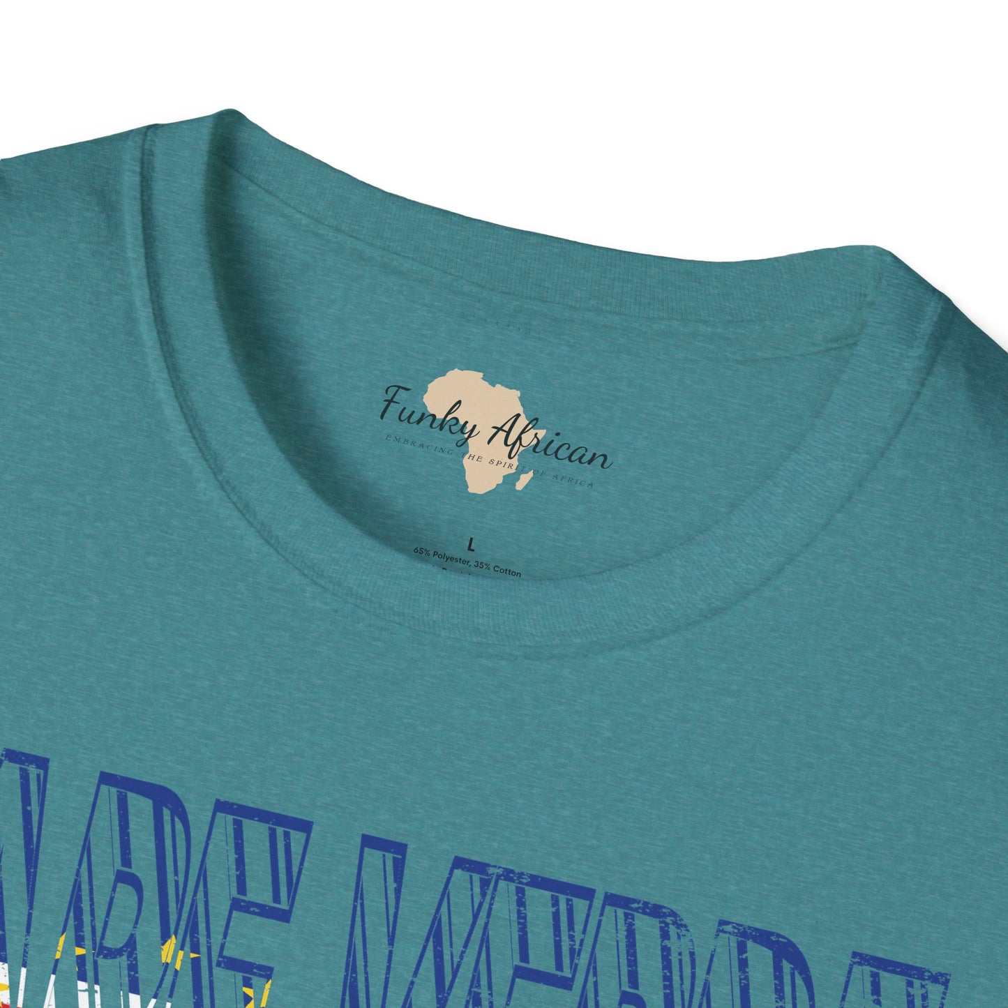 Cabo Verde text unisex softstyle tee