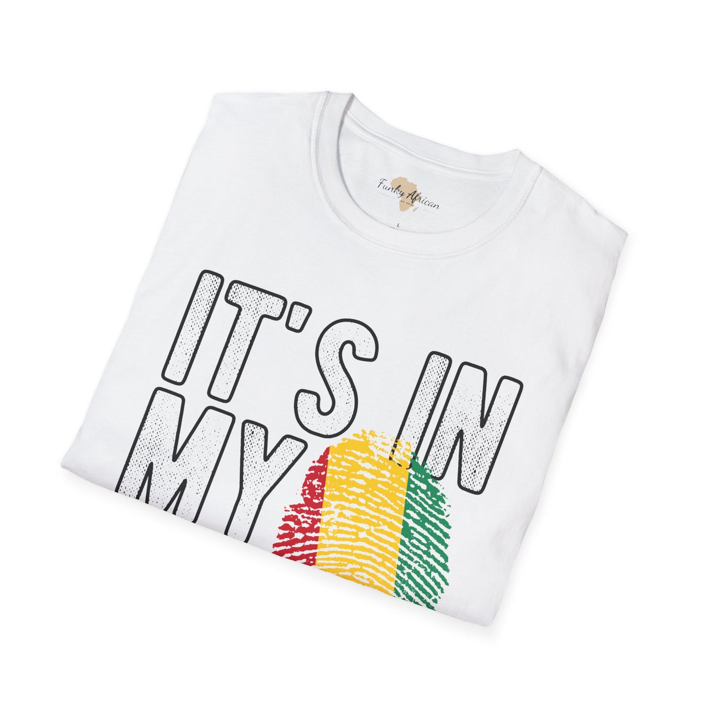 it's in my DNA unisex tee - Guinean