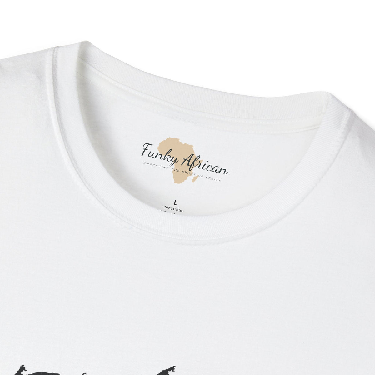 Fake smile unisex tee Funky African