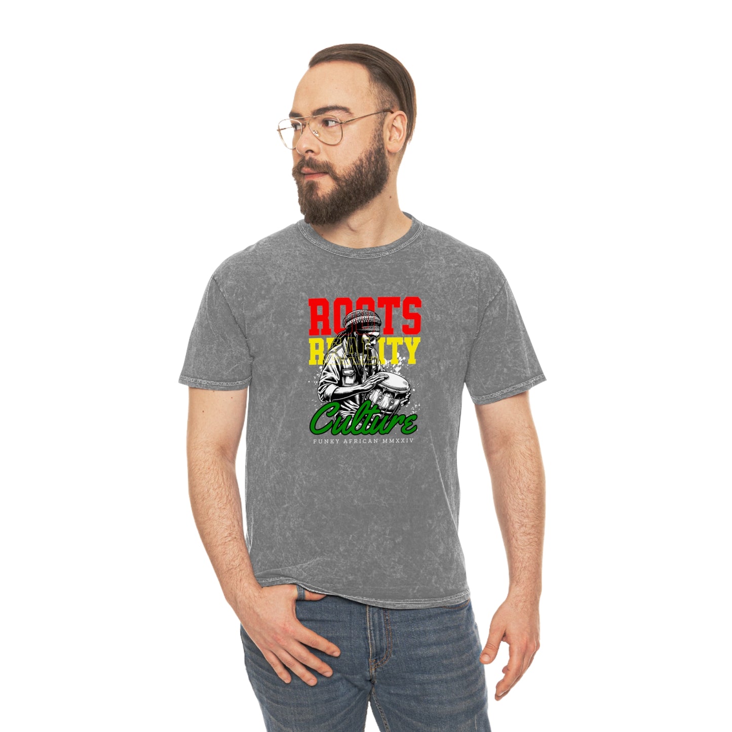 Roots reality unisex wash tee