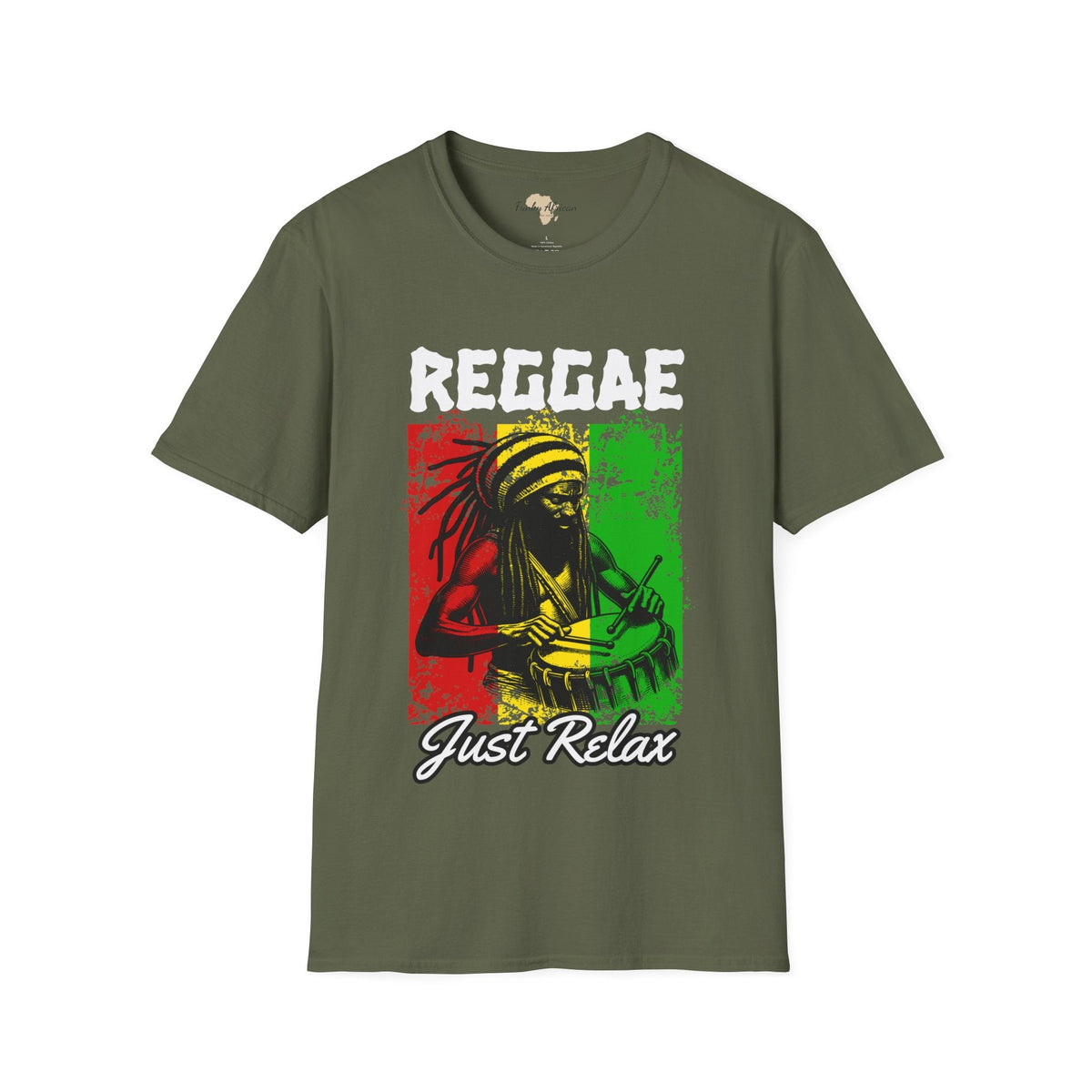 Reggae just relax unisex tee Funky African
