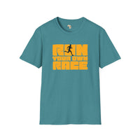 Run your own race unisex softstyle tee