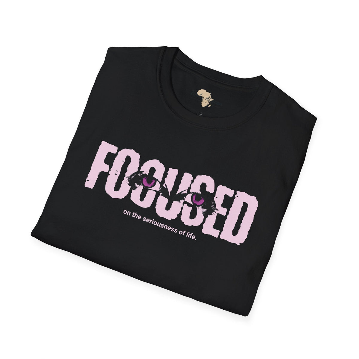 Focused unisex softstyle tee Funky African