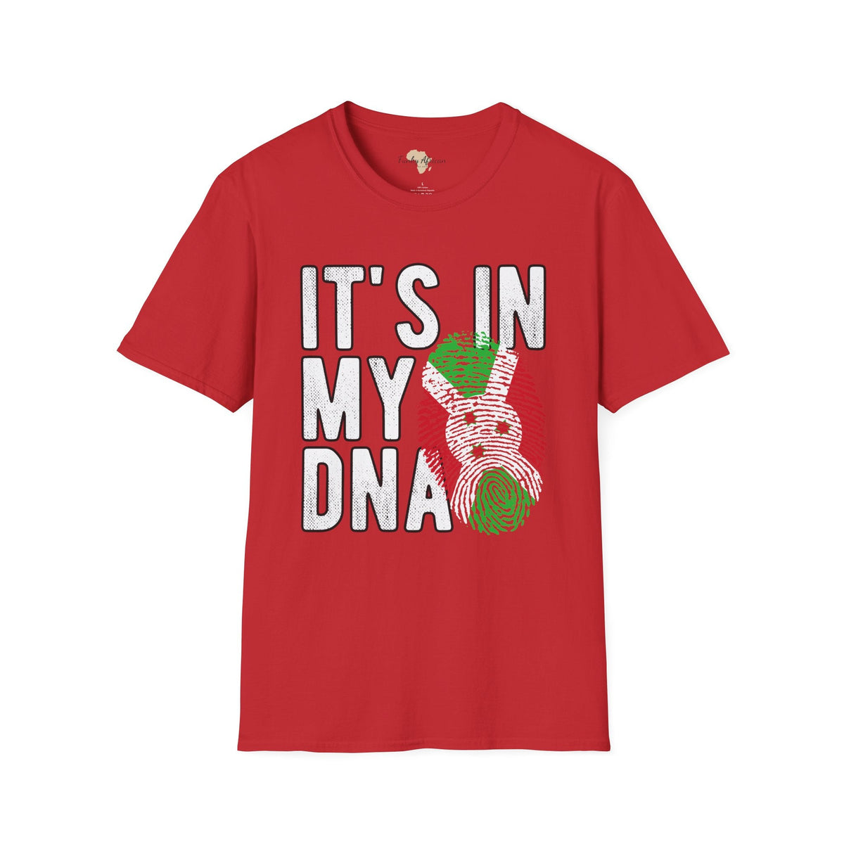 it's in my DNA unisex tee - Burundi Funky African