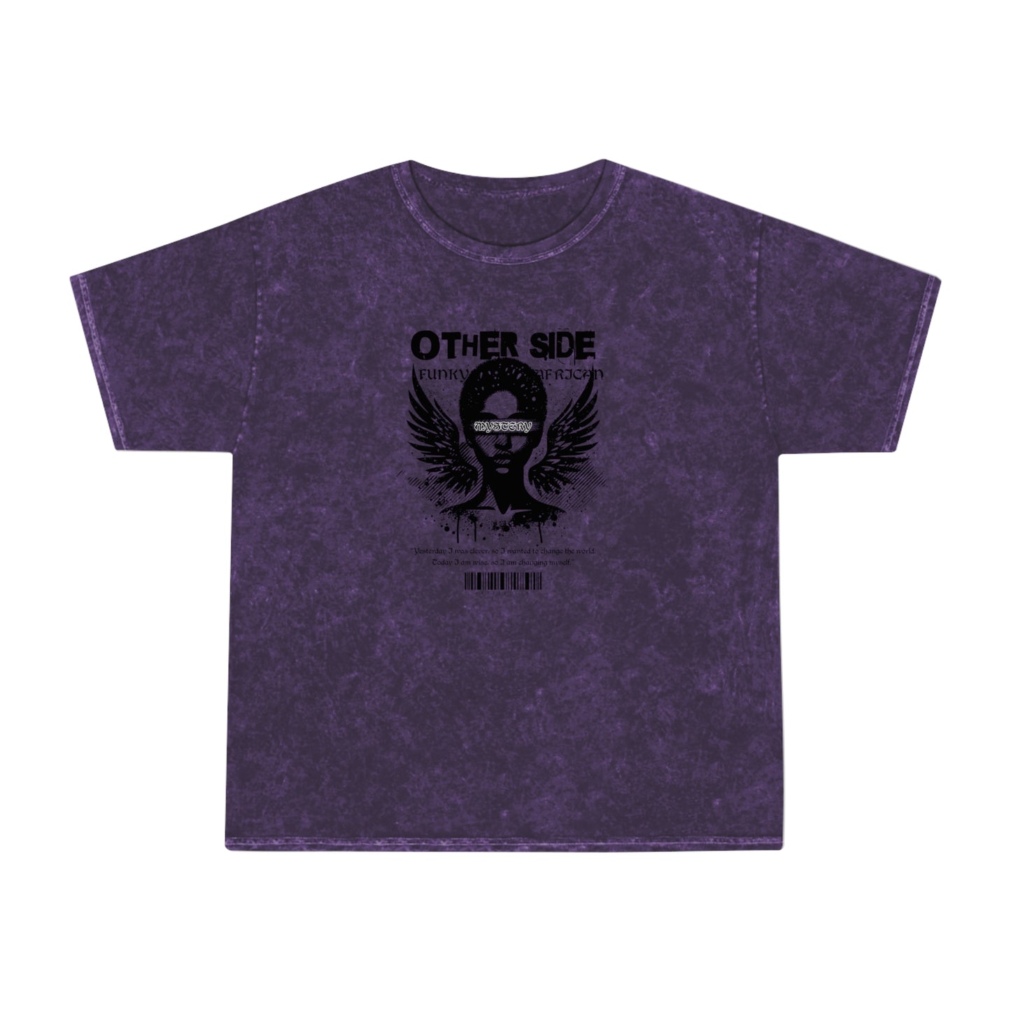 Other side unisex wash tee