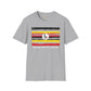 Uganda strip unisex softstyle tee