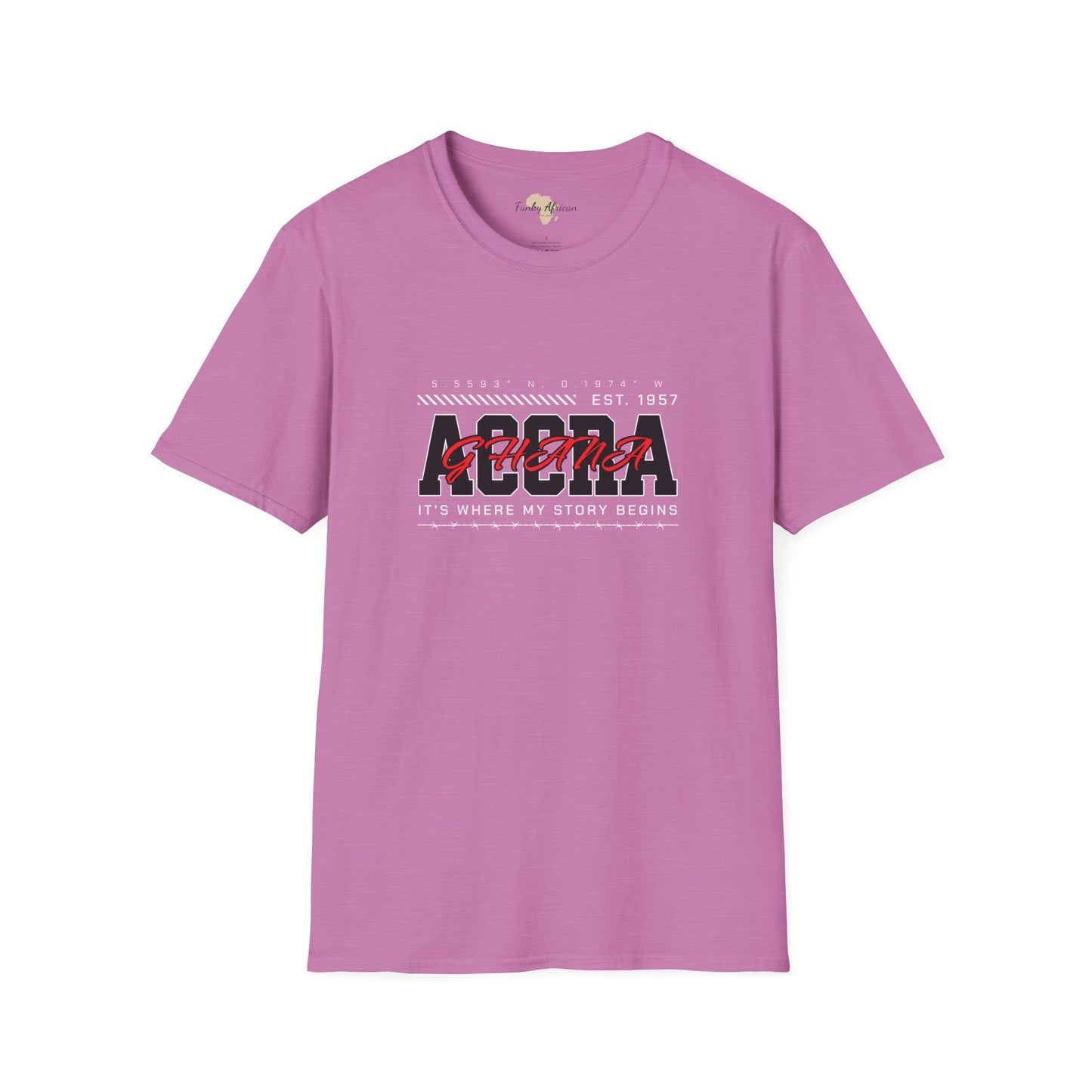 Accra Ghana unisex softstyle tee