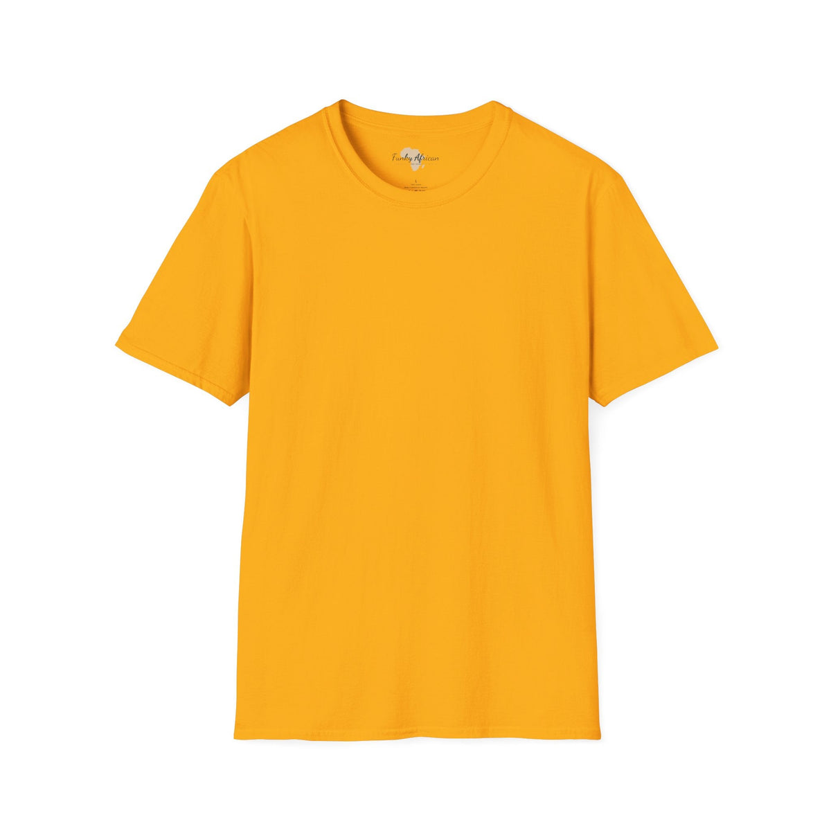 Blank unisex softstyle tee Funky African