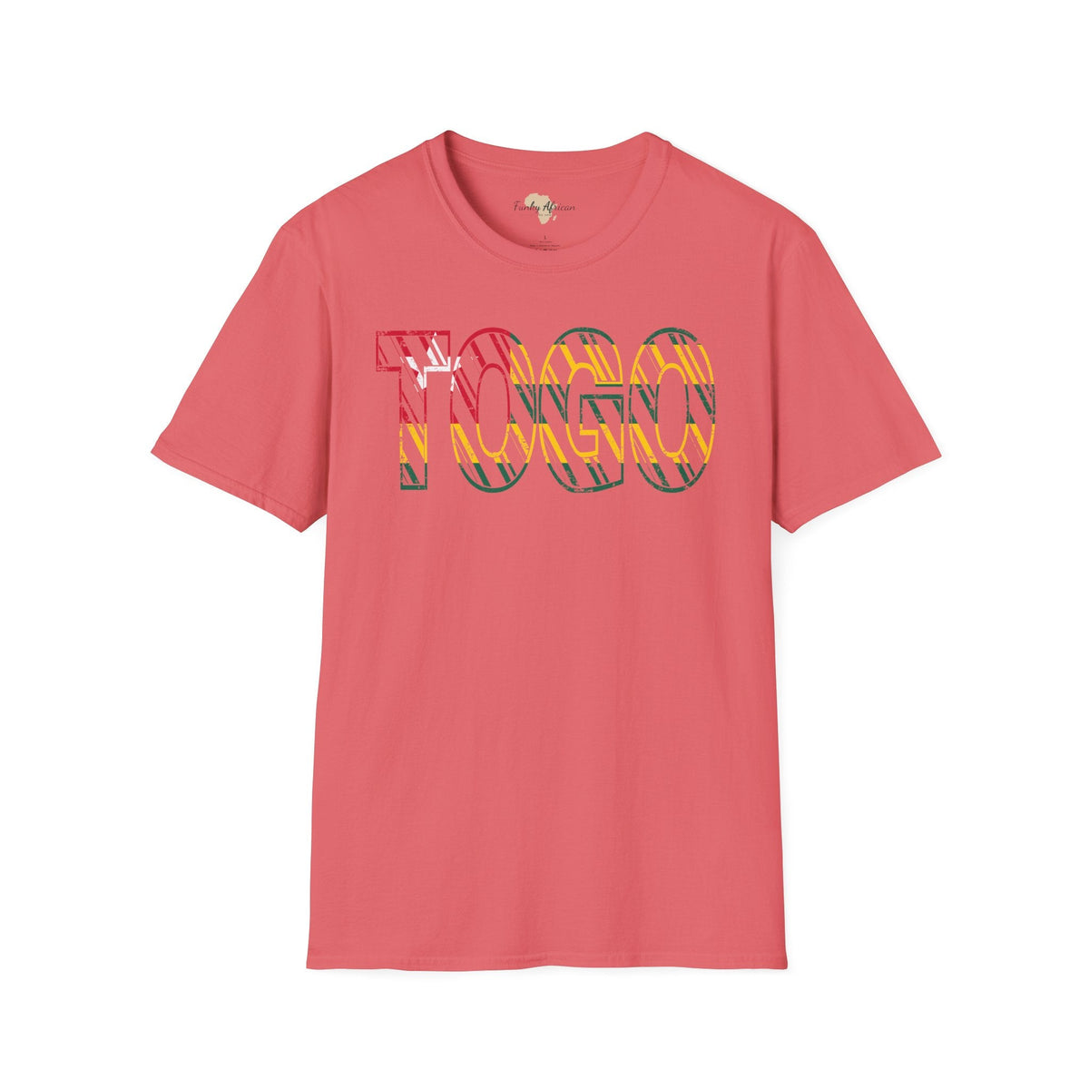 Togo text unisex softstyle tee Funky African