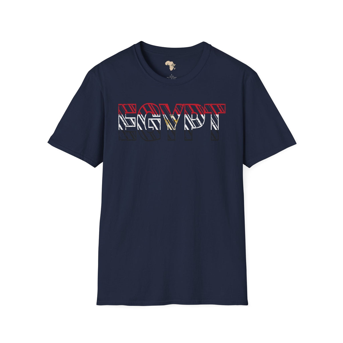 Egypt text unisex softstyle tee Funky African