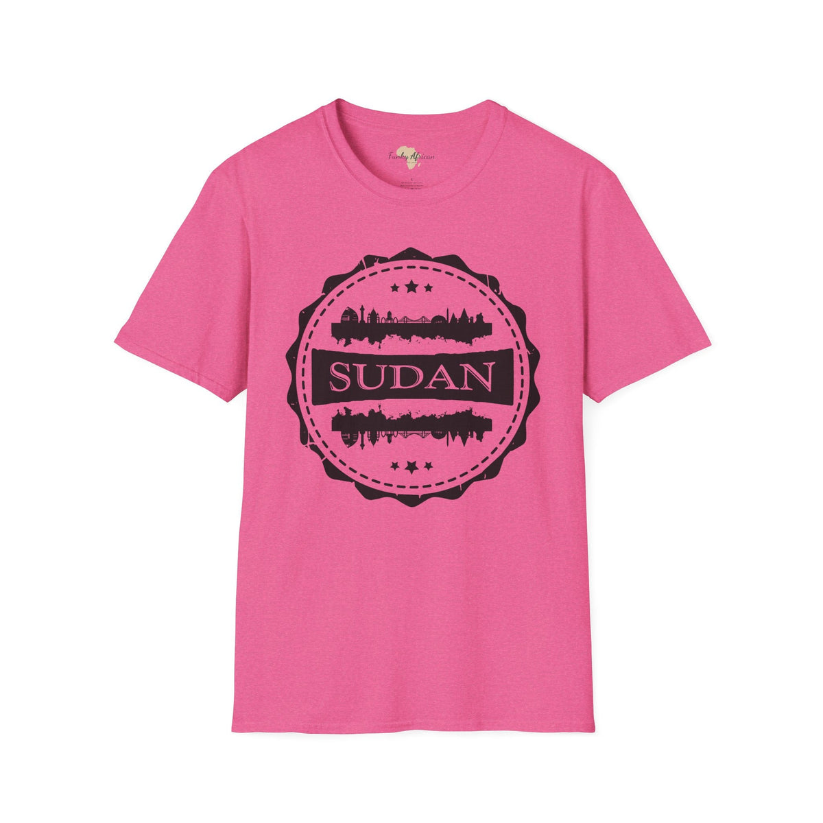 Sudan Stamp unisex tee Funky African