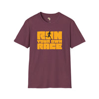 Run your own race unisex softstyle tee